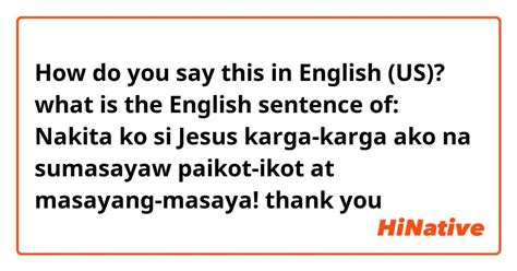 masayang masaya in english